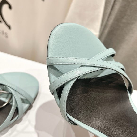 Summer vintage sandals Celine high heels - Picture 4 of 5